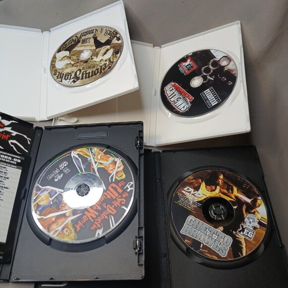 WWE Fighting DVDS As Seen On TV Violent Backyard Fighting Mixed Lot of 4 - Picture 11 of 15